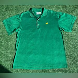 VTG 90’s Masters Augusta National Slazenger Golf Green Polo Shirt Men’s SZ Large